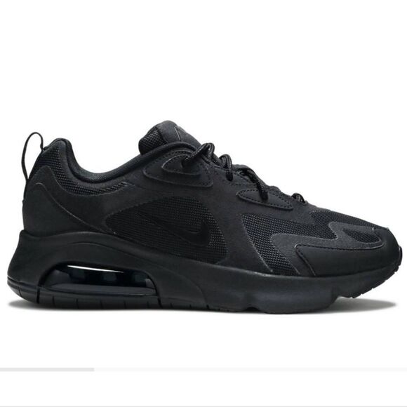 Nike Air Max 200 Triple Black - Picture 1 of 3